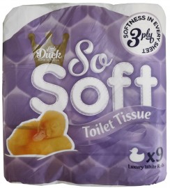 Quilted Toilet Rolls 3-Ply