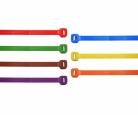 Cable Ties 370 x 7.6mm - Various Colours