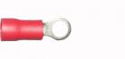 Red Ring 3.7mm (4BA) (crimps terminals)
